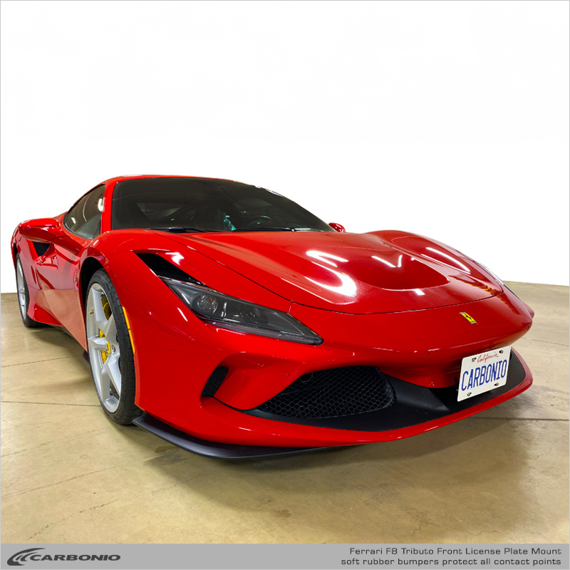 Ferrari F8 Tributo License Plate Mount