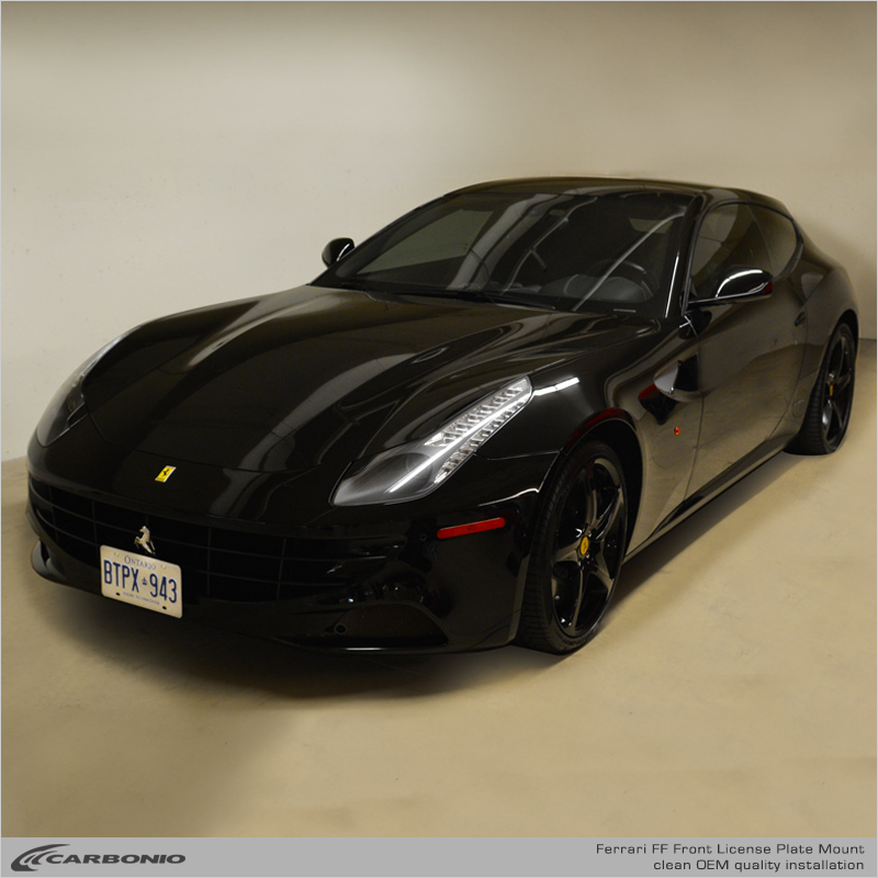 Ferrari FF & GTC4 Lusso License Plate Mount