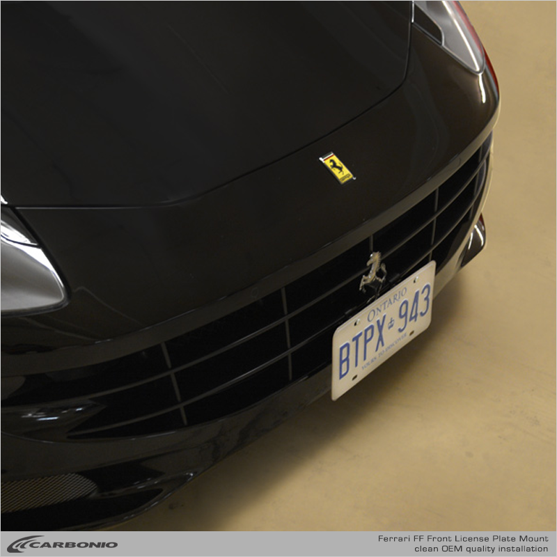 Ferrari FF & GTC4 Lusso License Plate Mount