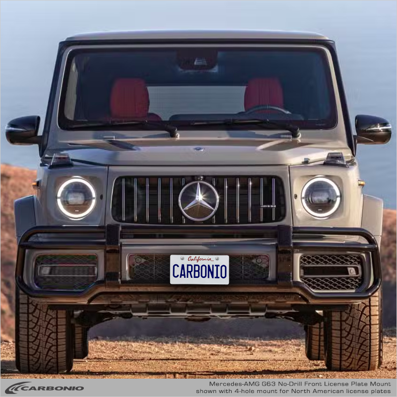 Mercedes-Benz G63 AMG (2019-2025) No-Drill Front License Plate Mount
