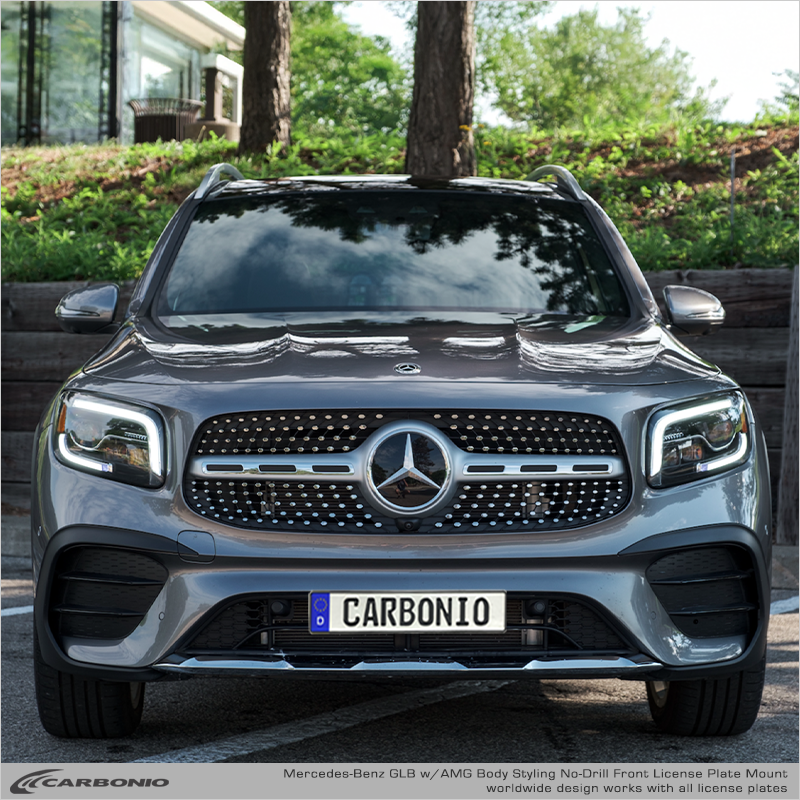 Mercedes-Benz GLB (2020-2026) No-Drill Front License Plate Mount