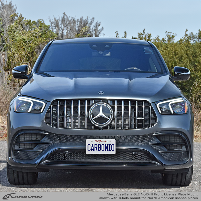 Mercedes-Benz GLE (2020-2026) No-Drill Front License Plate Mount