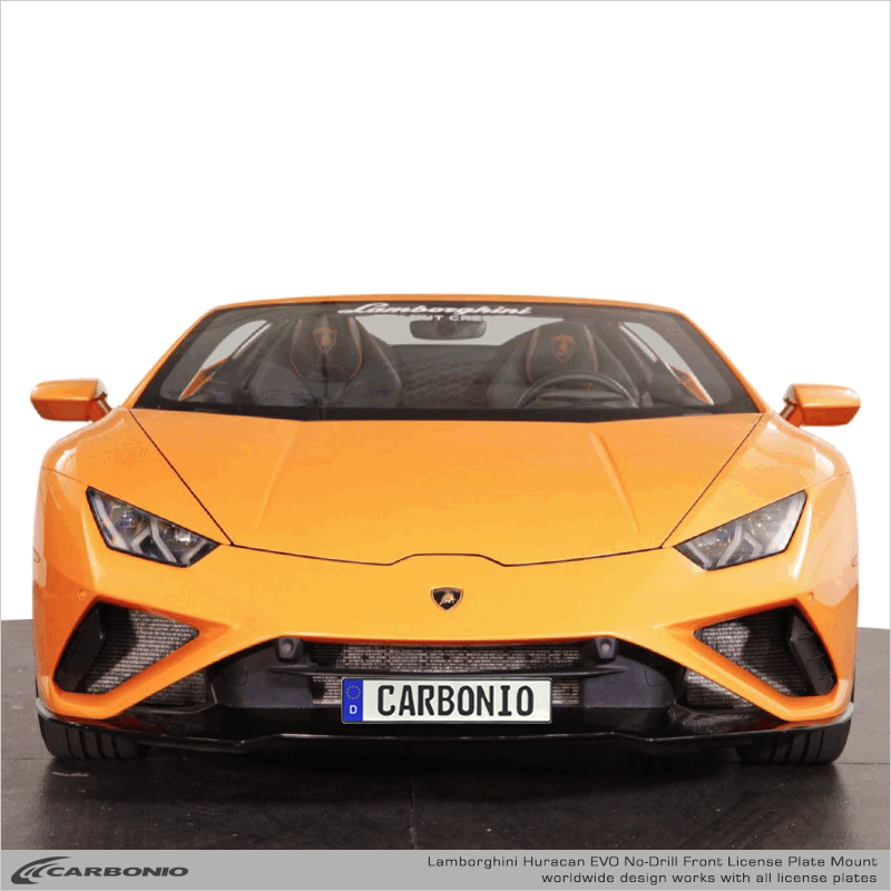 Lamborghini Huracan EVO / Sterrato (2019-2024) No Drill License Plate Mount