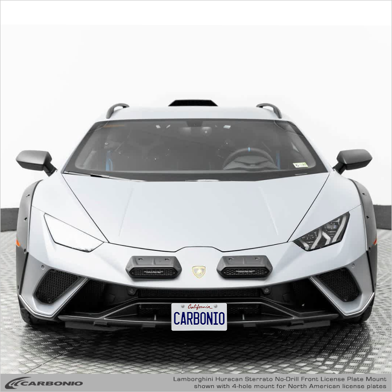 Lamborghini Huracan EVO / Sterrato (2019-2024) No Drill License Plate Mount