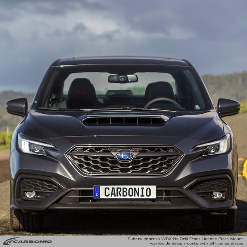 Subaru Impreza WRX (2022-2026) No-Drill Front License Plate Mount