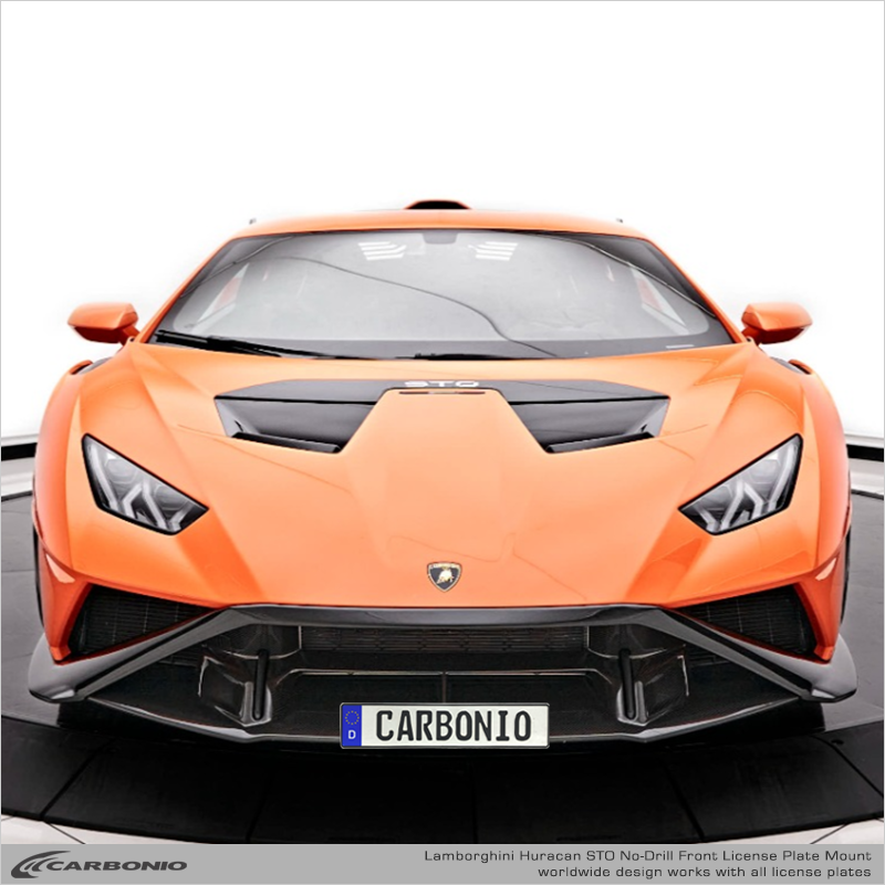 Lamborghini Huracan STO (2021-2025) No Drill License Plate Mount