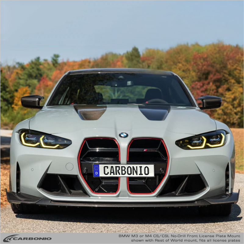 BMW M3 & M4 (2021-2025) G80 & G82 No-Drill Front License Plate Mount