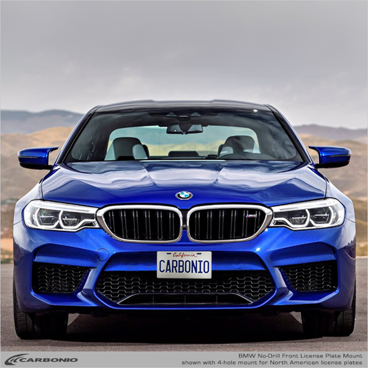 BMW M5 No-Drill Front License Plate Mount