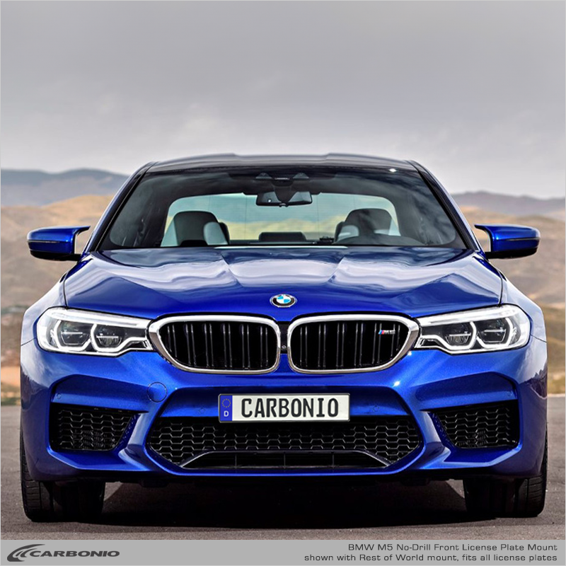 BMW M5 (1998-2024) No-Drill Front License Plate Mount