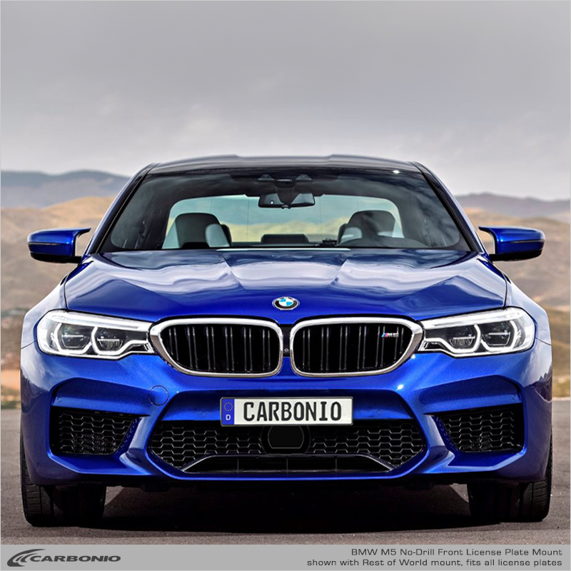 BMW M5 (1998-2024) No-Drill Front License Plate Mount