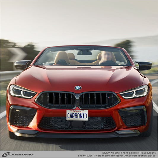 BMW M8 (2019-2025) No-Drill Front License Plate Mount
