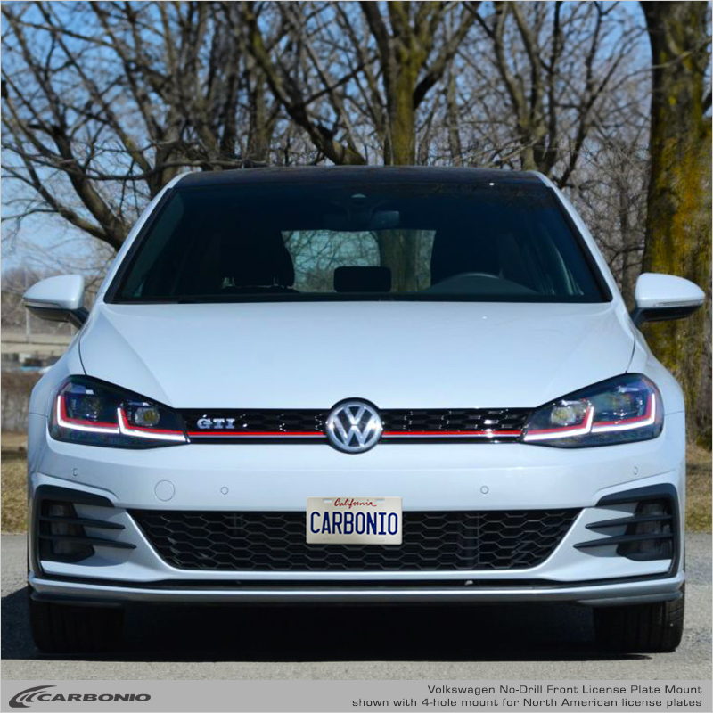 Vw license plate holder deals