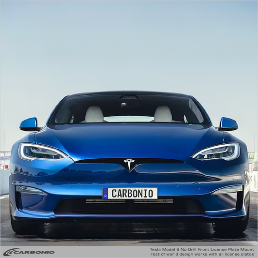 Tesla Model S (2021-2026) No Drill License Plate Mount
