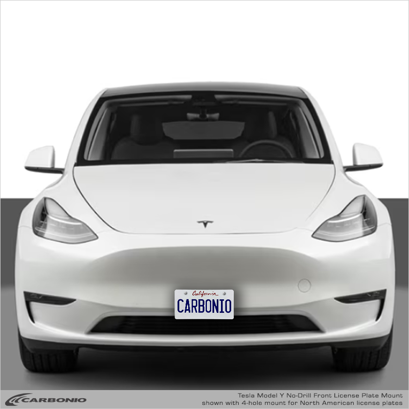 Tesla Model Y (2020-2026) No Drill License Plate Mount