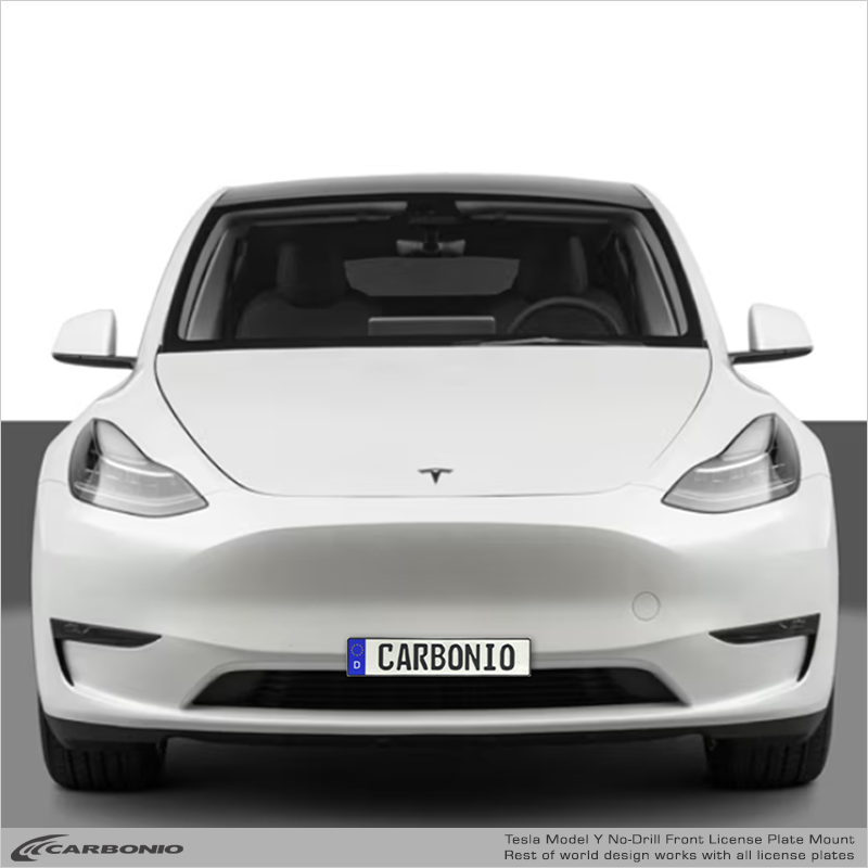 Tesla Model Y (2020-2026) No Drill License Plate Mount