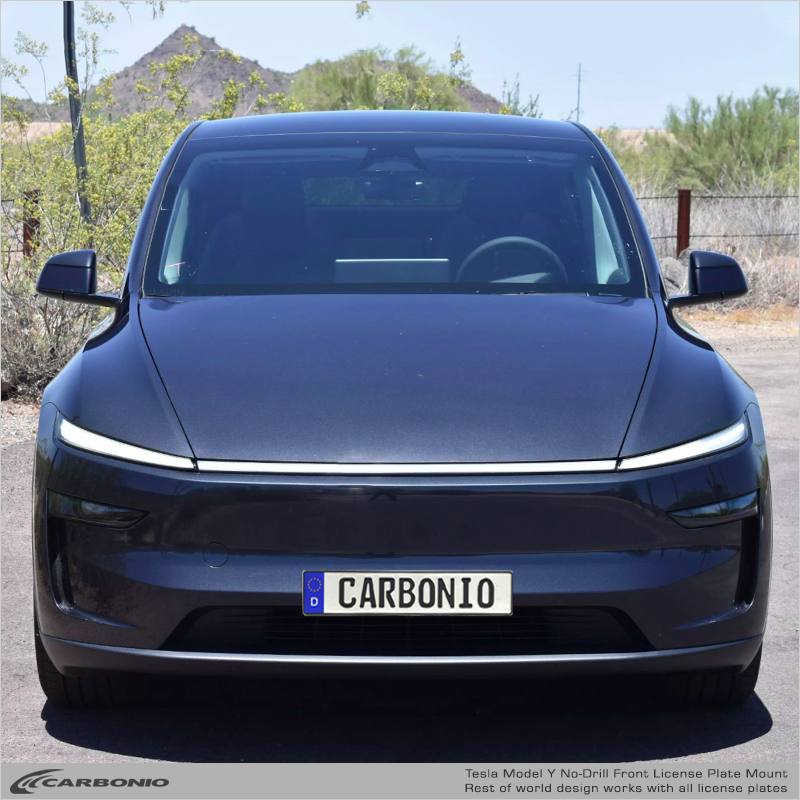 Tesla Model Y (2020-2026) No Drill License Plate Mount