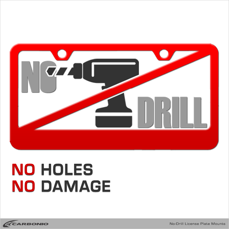 Porsche Cayenne (2011-2026) No-Drill Front License Plate Mount