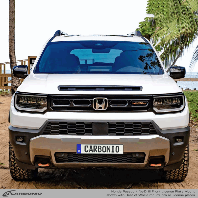 Honda Passport (2026+) No-Drill Front License Plate Mount