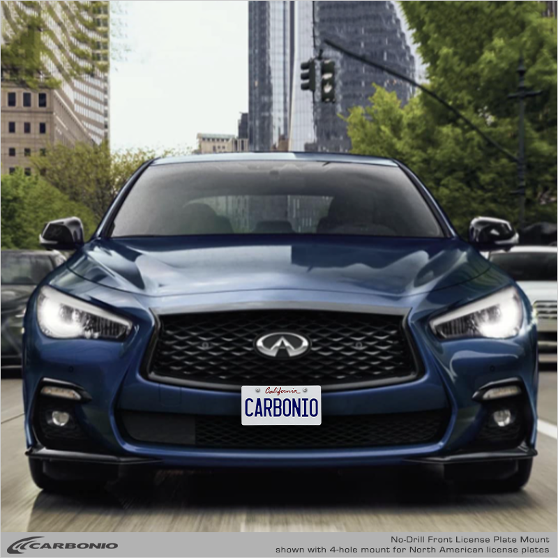 Infiniti Q50 (2018-2025) No-Drill Front License Plate Mount