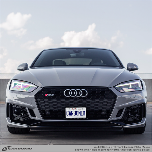 Audi RS5 (2017-2025) Drill Front License Plate Mount