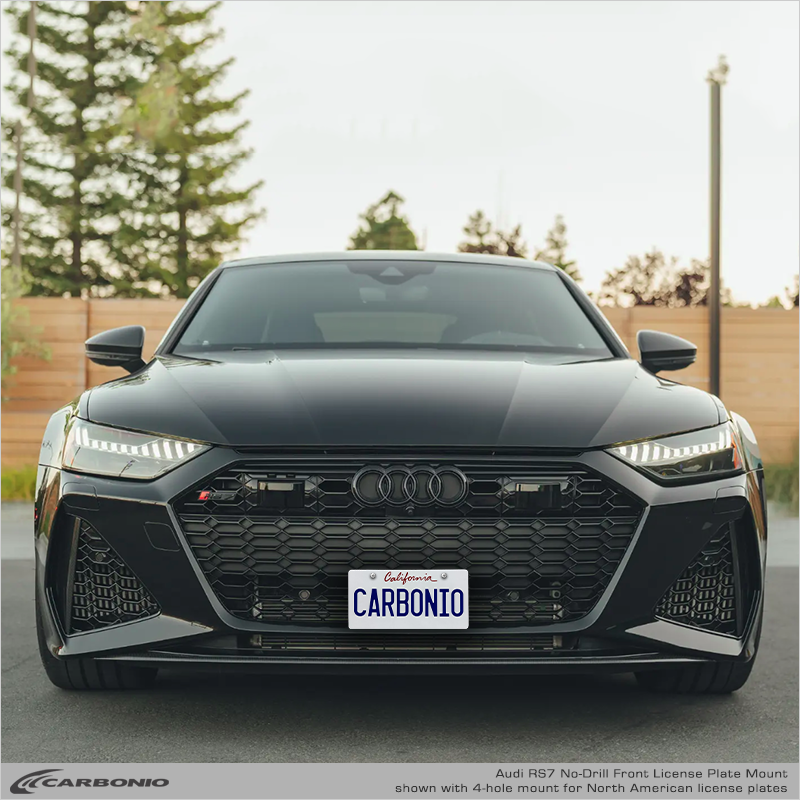 Audi RS7 (2021-2025) No-Drill Front License Plate Mount