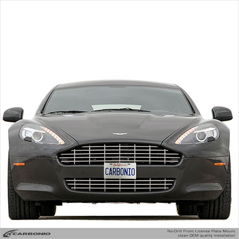 Aston Martin Rapide No-Drill Front License Plate Mount