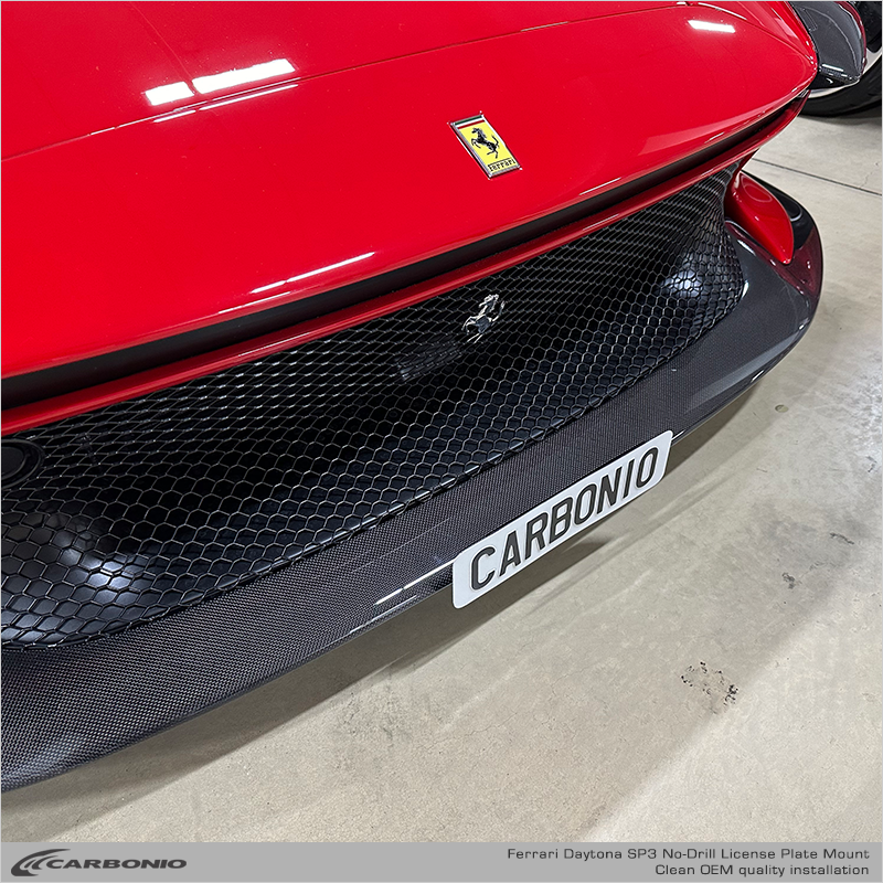 Ferrari Daytona SP3 (2024-2026) No Drill License Plate Mount