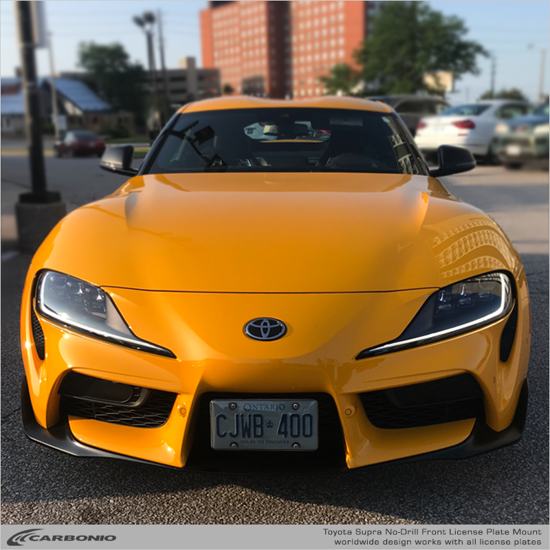 Toyota Supra (2019-2026) No-Drill Front License Plate Mount