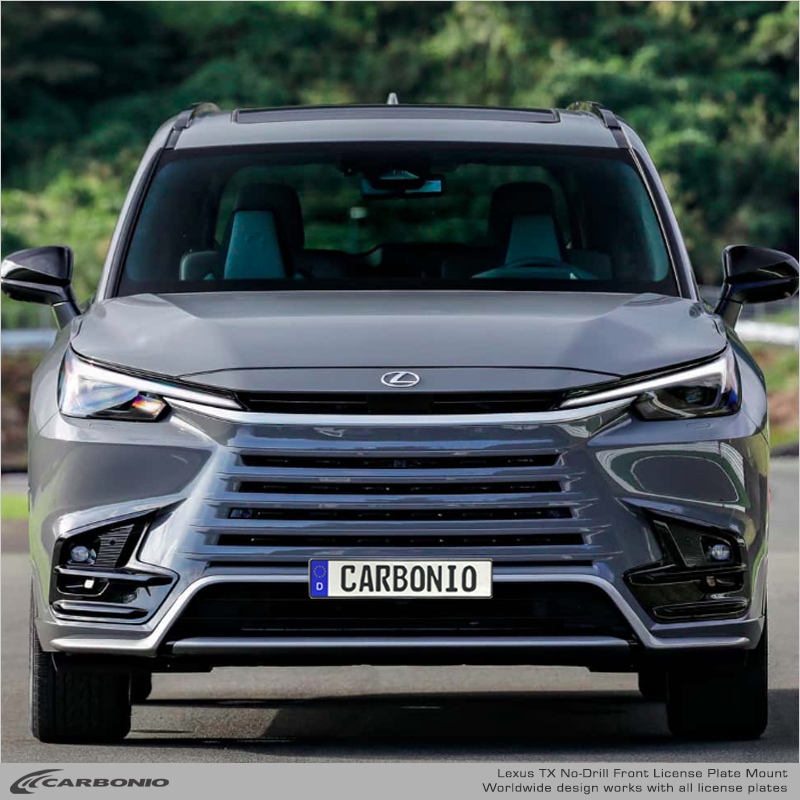 Lexus TX (2024-2026) No-Drill Front License Plate Mount