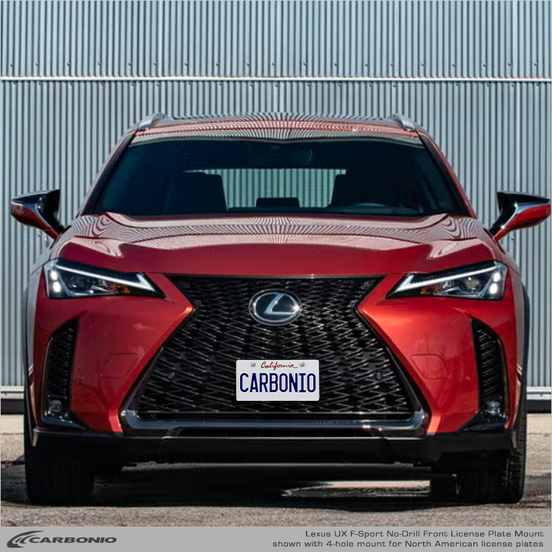 Lexus UX (2019-2026) No-Drill Front License Plate Mount