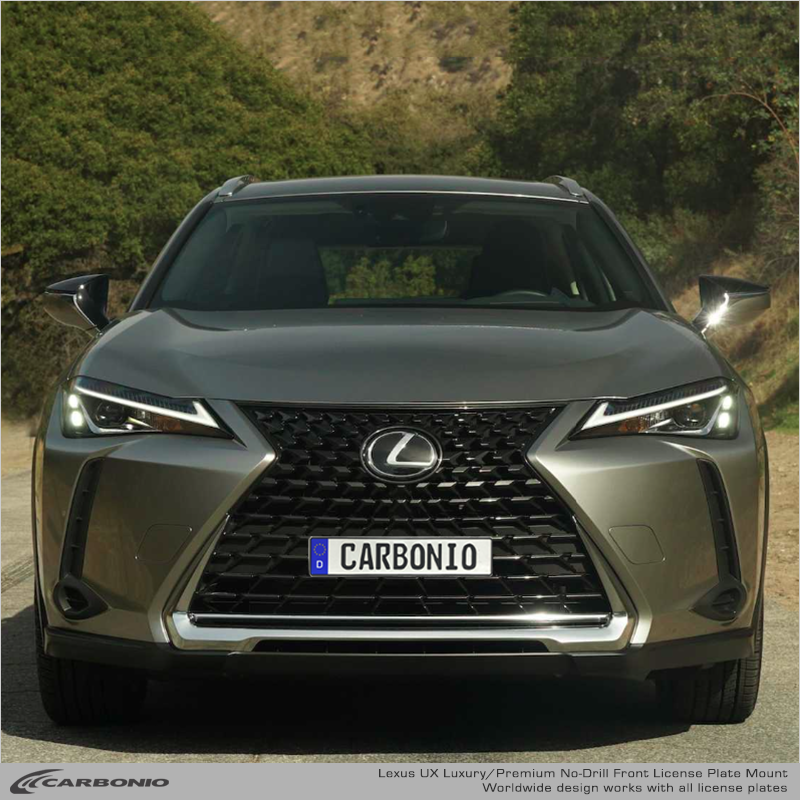 Lexus UX (2019-2026) No-Drill Front License Plate Mount