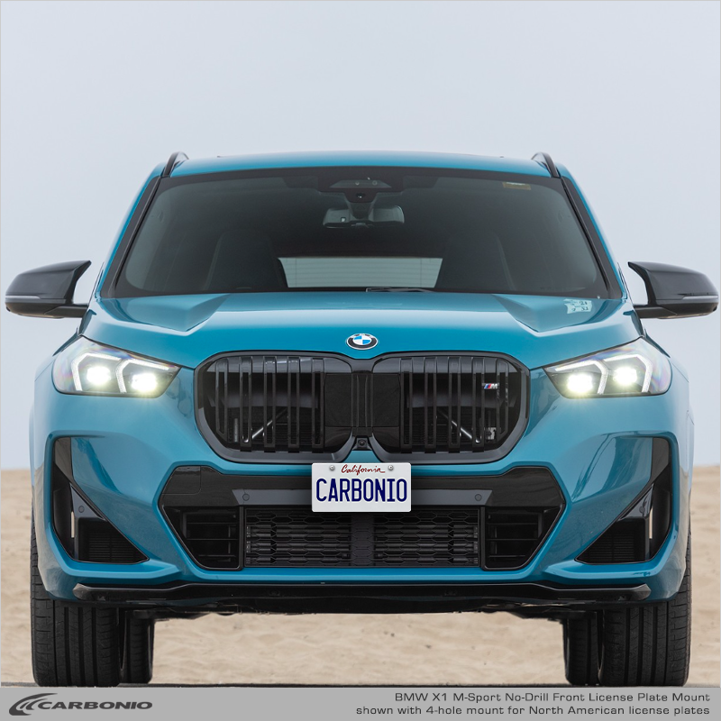 BMW X1 (2015-2026) No-Drill Front License Plate Mount