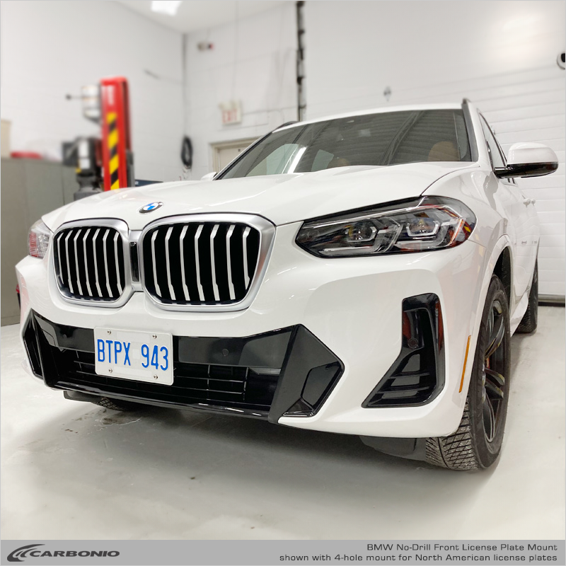 BMW X3 (2022-2024) No-Drill Front License Plate Mount