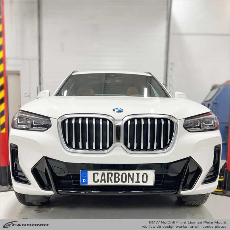 BMW X3 (2022-2024) No-Drill Front License Plate Mount