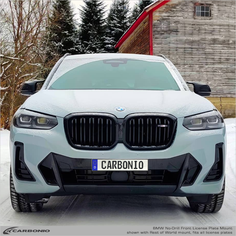 BMW X3 (2022-2024) No-Drill Front License Plate Mount