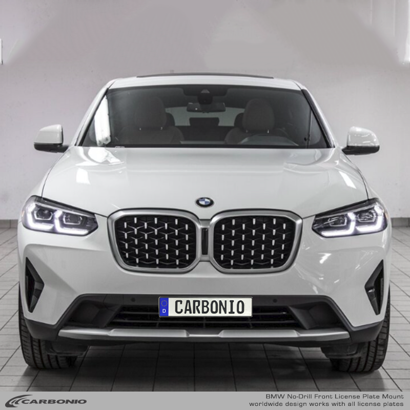 BMW X4 (2022-2026) No-Drill Front License Plate Mount