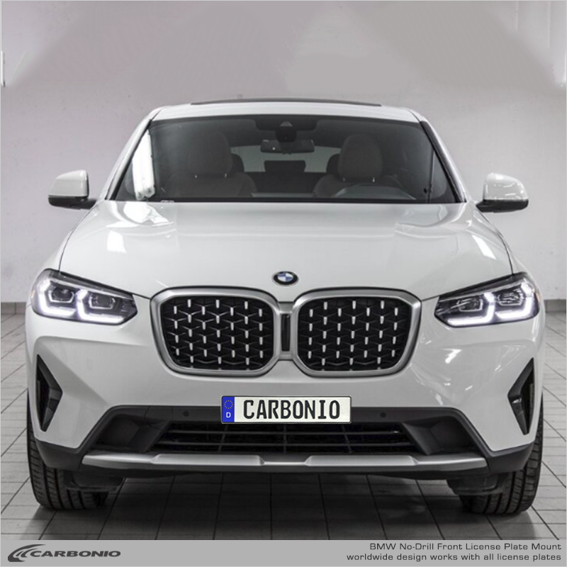 BMW X4 (2022-2026) No-Drill Front License Plate Mount