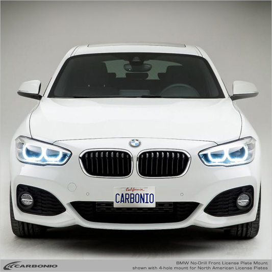 BMW 1-Series No-Drill Front License Plate Mount