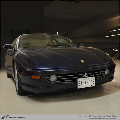 1990 - 2012 Ferrari Models License Plate Mount (for egg-crate grille)