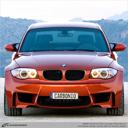 BMW 1M No-Drill Front License Plate Mount 2011-2012