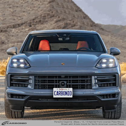 Porsche Cayenne (2019-2027) No-Drill Front License Plate Mount