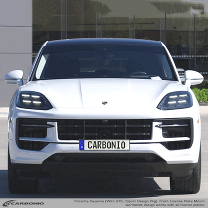 Porsche Cayenne (2019-2027) No-Drill Front License Plate Mount