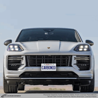 Porsche Cayenne (2019-2027) No-Drill Front License Plate Mount
