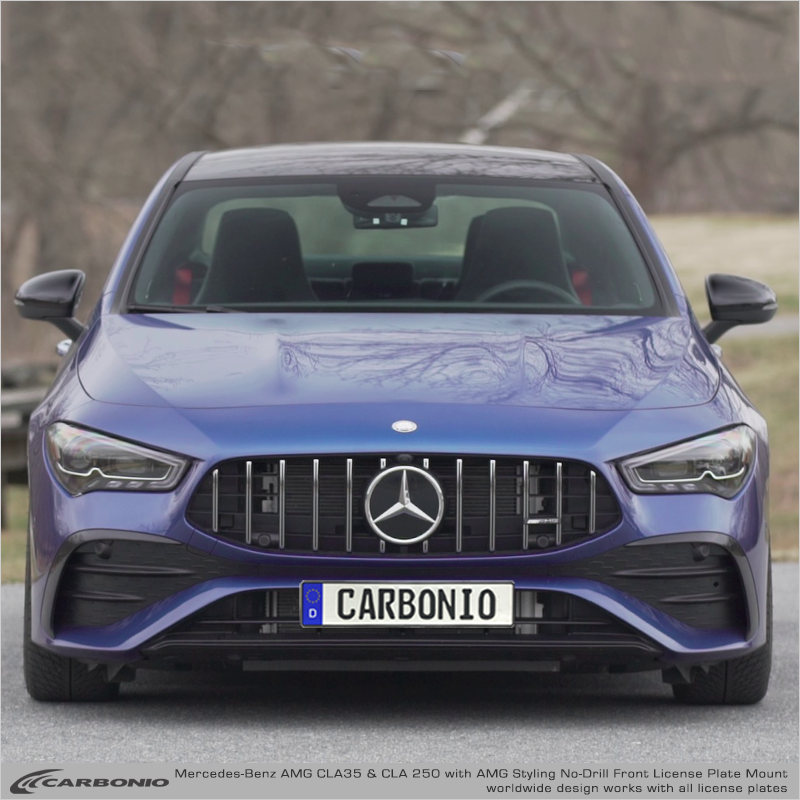 Mercedes-Benz CLA (2020-2025) No-Drill Front License Plate Mount