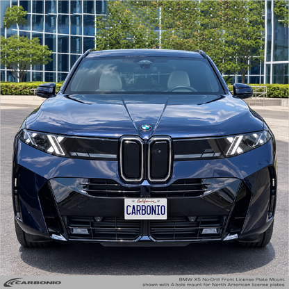 BMW X3 (2025-2026) Supporto Anteriore per Targa Senza Foratura