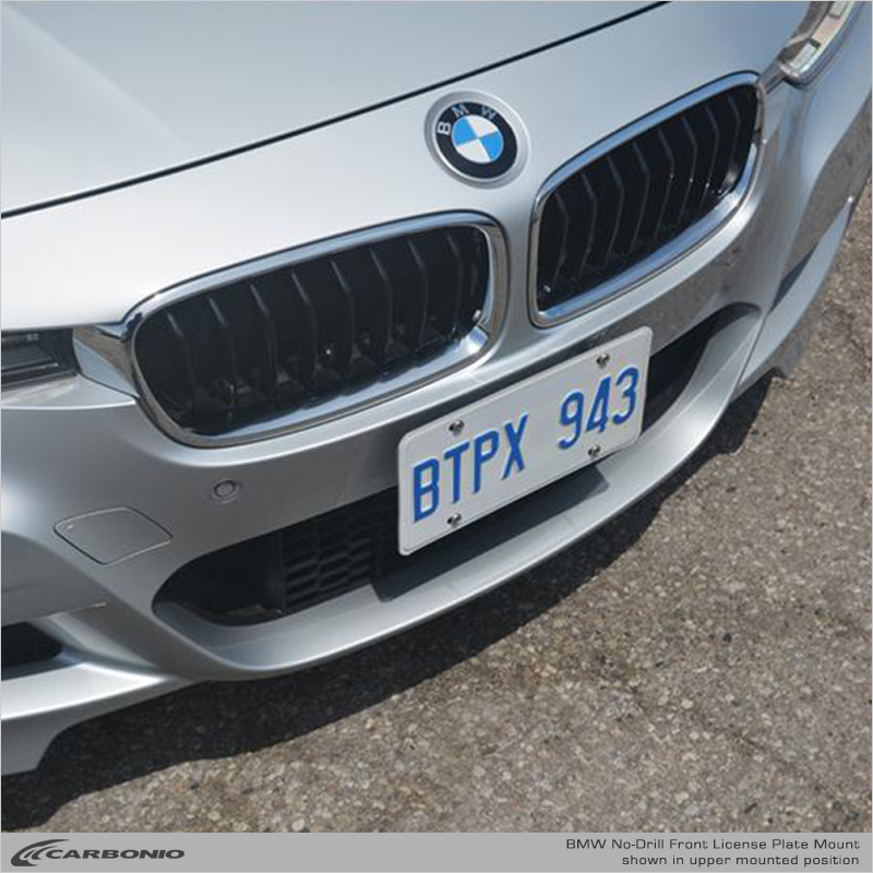 BMW 3-Series (2014-2018) No-Drill Front License Plate Mount