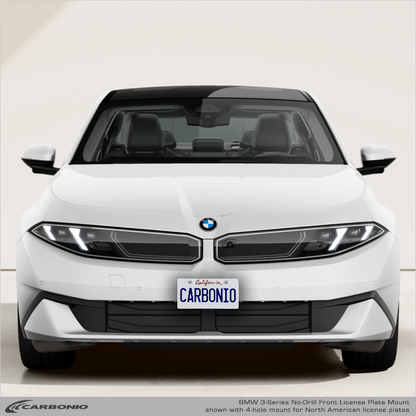 Soporte delantero para matrícula BMW X3 (2025-2027) sin taladro