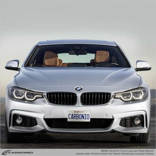 BMW 4-Series No-Drill Front License Plate Mount