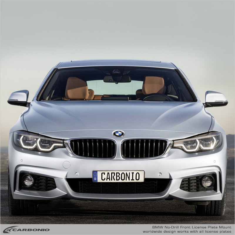 BMW 4-Series No-Drill Front License Plate Mount