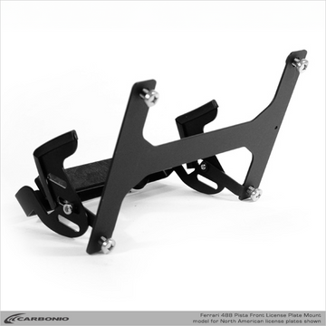 Ferrari 488 Pista (2017-2019) No-Drill Front License Plate Mount